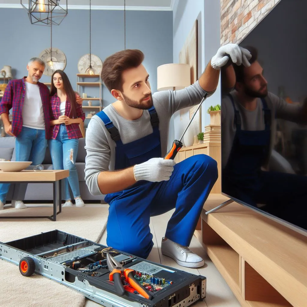 خدمات تلویزیون در غرب تهران